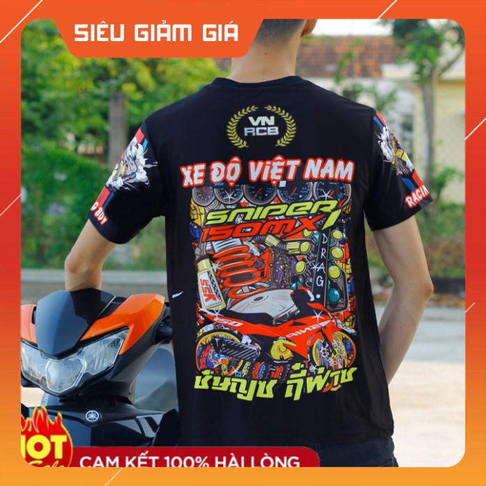 GIÁ SỈ- Áo Thun Xe Độ Việt Nam Chibi 3D Mực chuẩn không lem vải dày dặn co dãn ⚡ FREESHIP ⚡