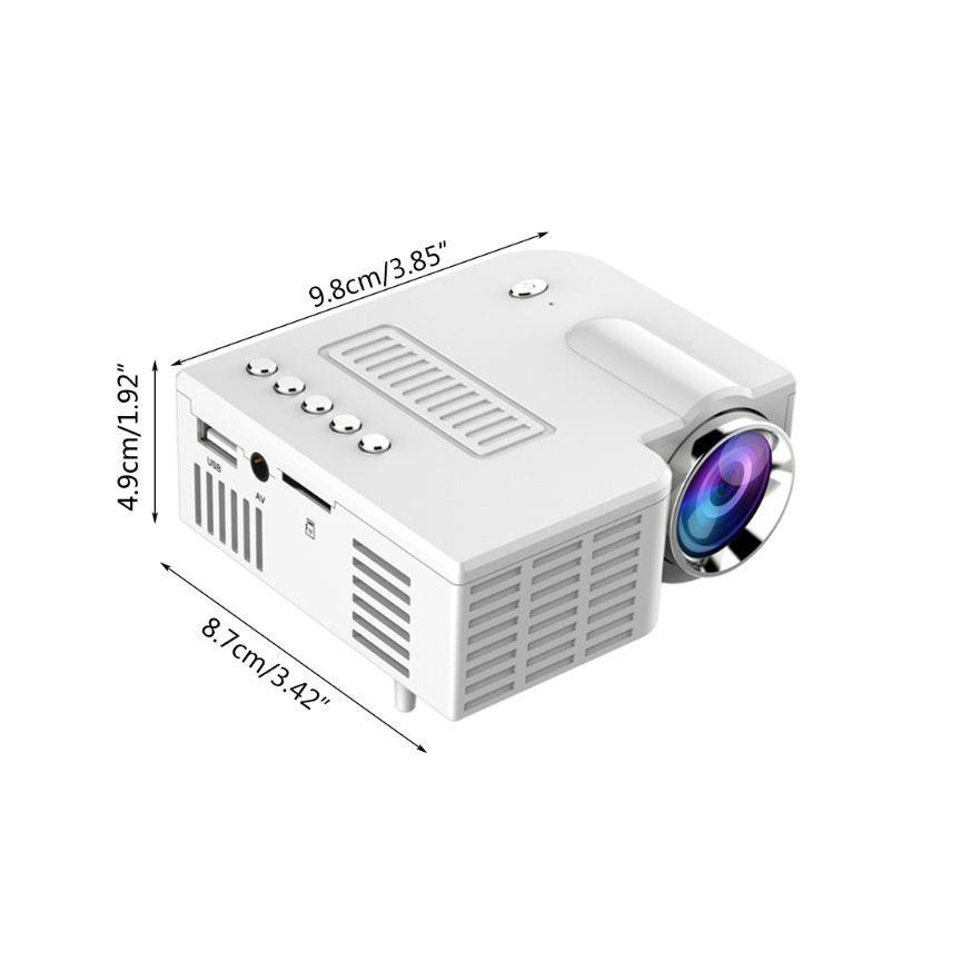 Máy Chiếu UC28C - Máy Chiếu Di Động LCD 16:9 Rạp Chiếu Phim Tại Nhà.