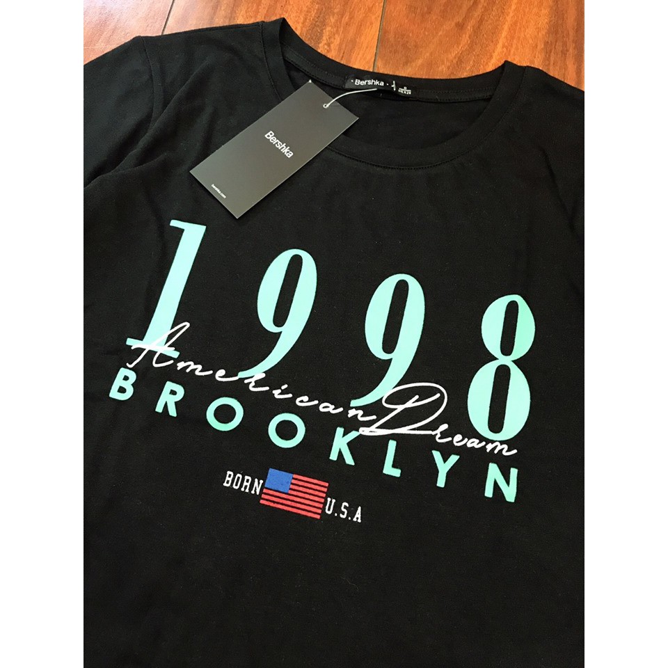 Áo thun BSK chữ 1998 Brooklyn