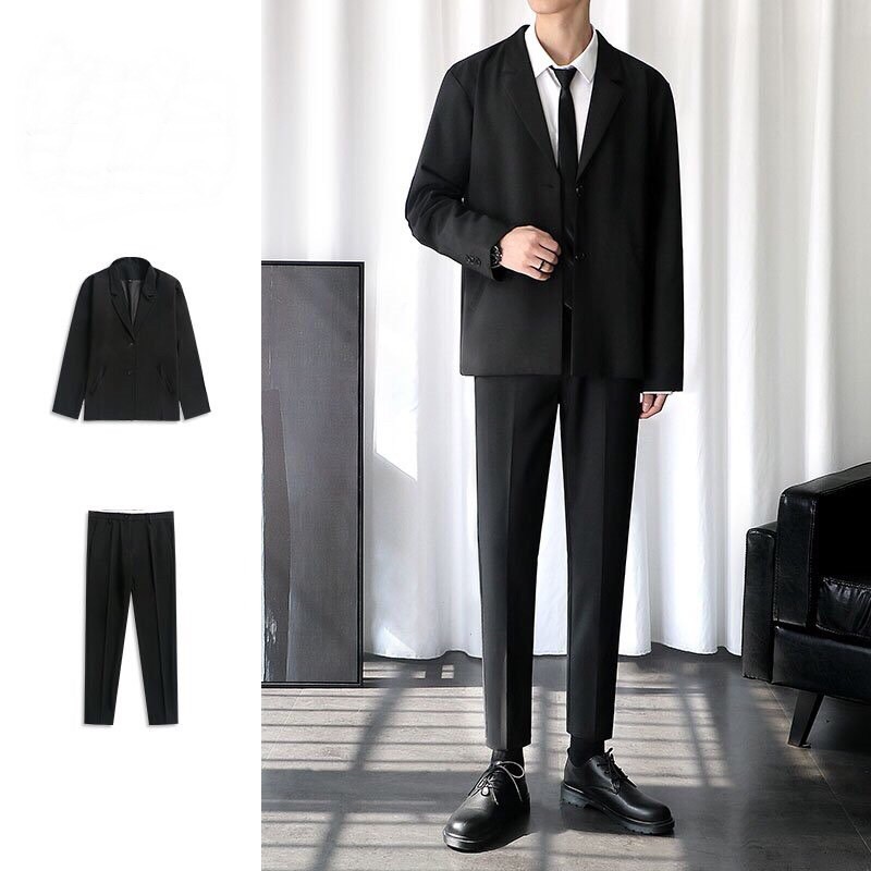 [Order Áo blazer Nam áo vest phong cách Hàn Quốc[có combo quần]