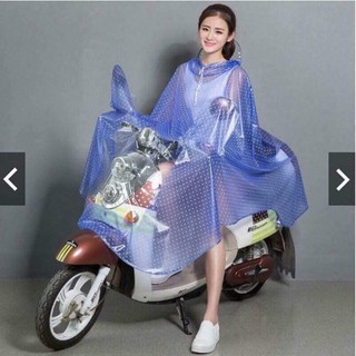 Áo mưa chấm bi