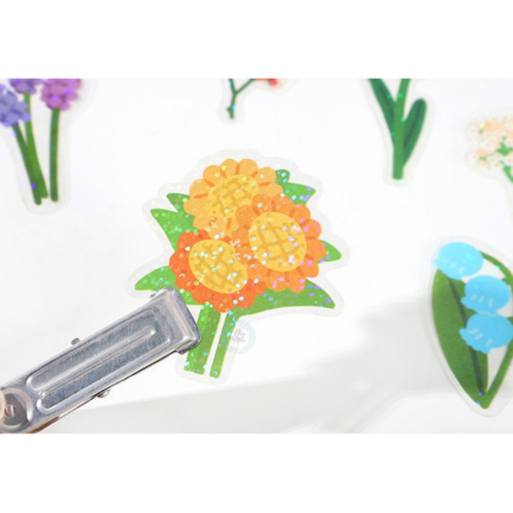 GÓI STICKER FULL BLOSSOM LẤP LÁNH