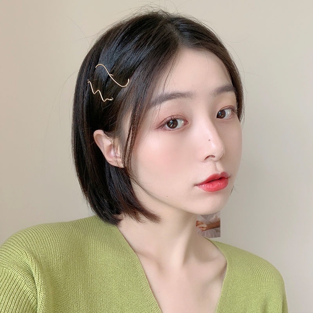 Set 3 kẹp tóc kim loại thiết kế độc đáo thời trang cho nữ