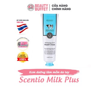 Kem dưỡng da tay mềm mại, mịn màng Scentio Milk Plus Q10 30ml