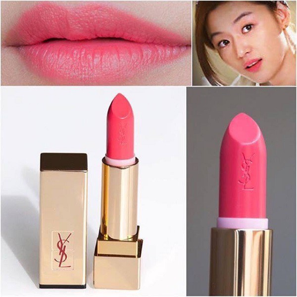 Son YSL Màu 52 Rouge Rose - Hồng san hô