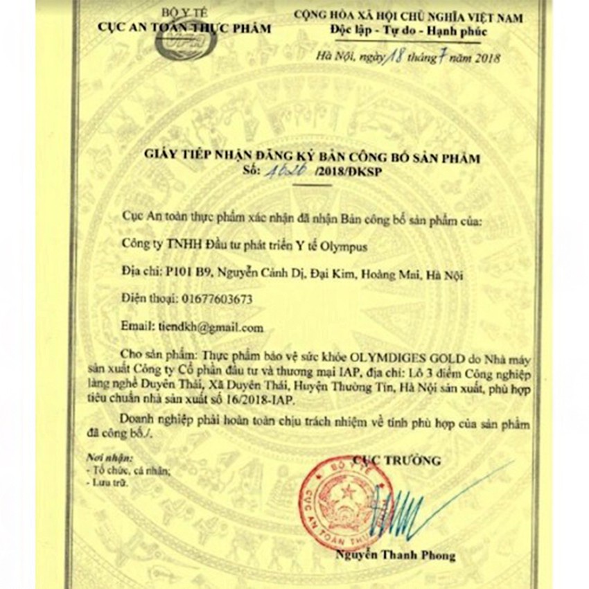 Cốm Olymdiges gold cải thiện biếng ăn suy dinh dưỡng, giúp trẻ ăn ngon, hệ tiêu hóa khỏe mạnh 20 gói