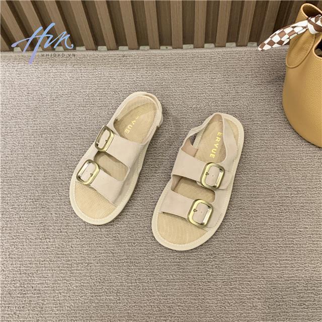 Giày Sandal Mùa Hè Đế Dày Phong Cách Thời Trang Hàn Quốc 2022