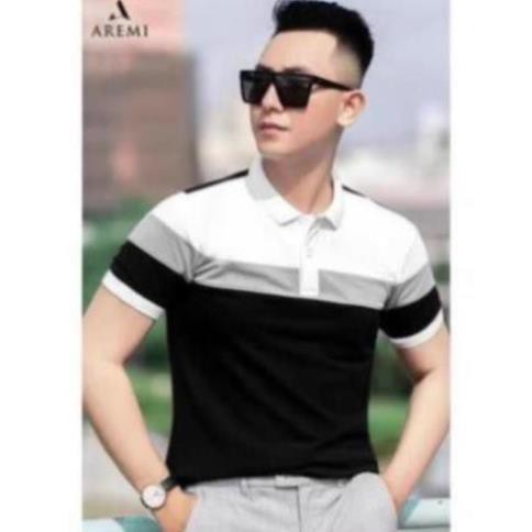 Áo Thun POLO Nam Tay Ngắn Thêu Logo AREMI Cao Cấp Co Dãn Tốt ARPL05