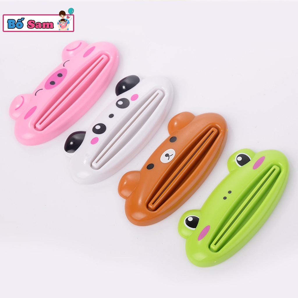 Kẹp kem đánh răng hình con vật dễ thương đa năng Shop Bố Sam
