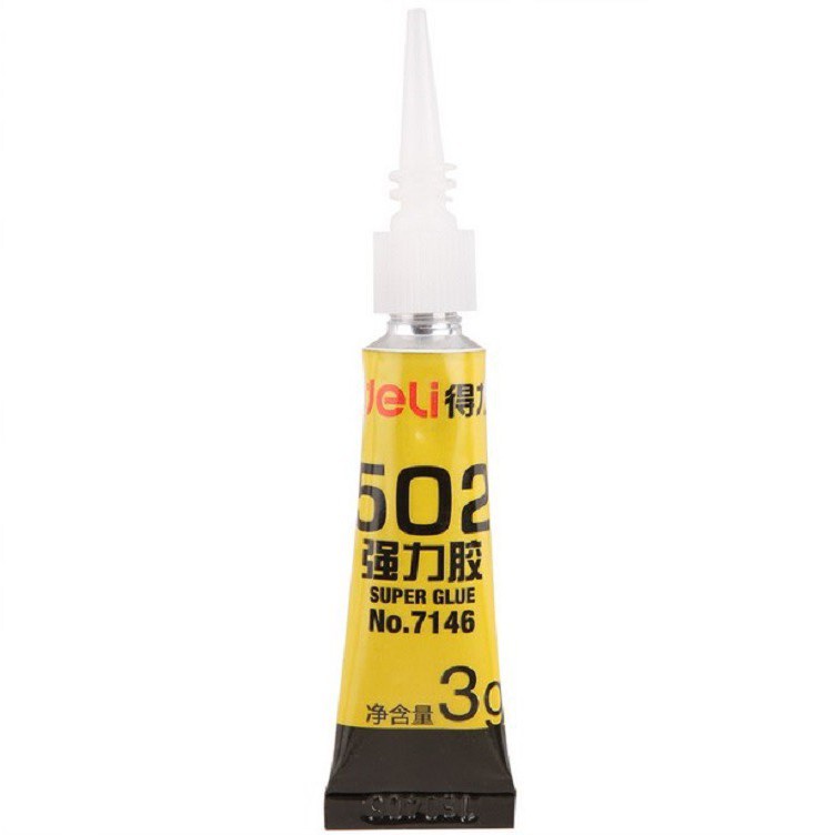 Tuýp Keo 502 DELI KEO DÁN ĐA NĂNG SIÊU CHẮC