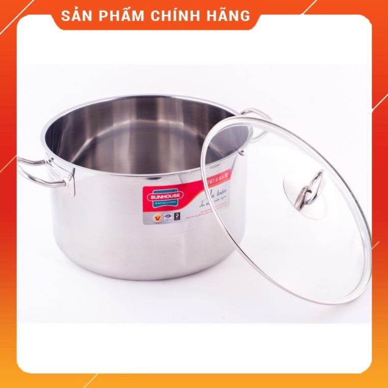 Bộ Nồi Inox 3 đáy Cao Cấp SUNHOUSE SH888