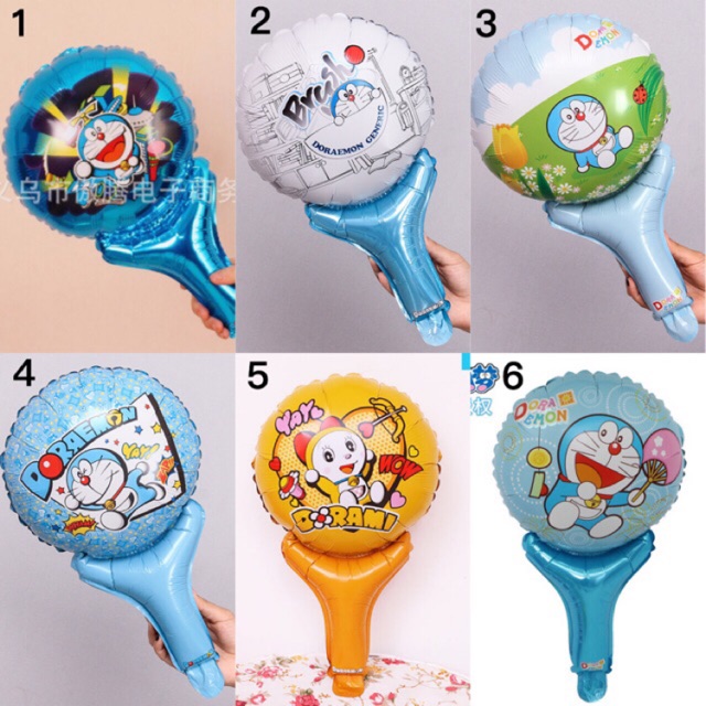 BONG BÓNG CẦM TAY DORAEMON DOREMON