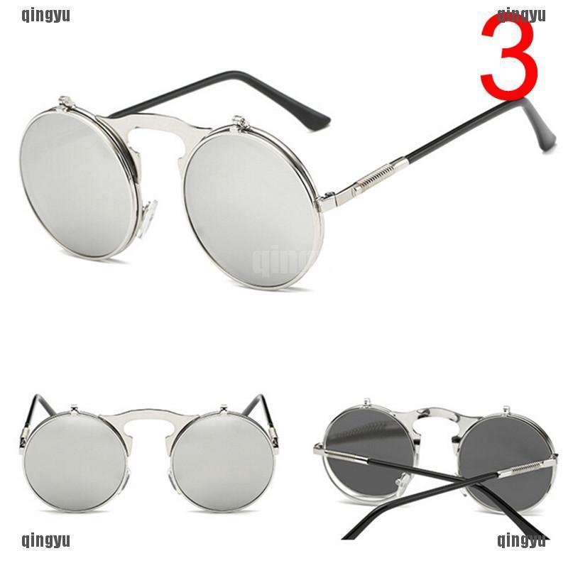 Kính Mát Gọng Tròn Phong Cách Retro Thời Trang Cho Nữ