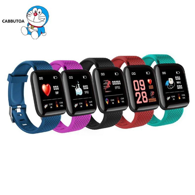 Đồng Hồ Đeo Tay Thông Minh 116 Plus 116plus Đa Năng Kèm Phụ Kiện