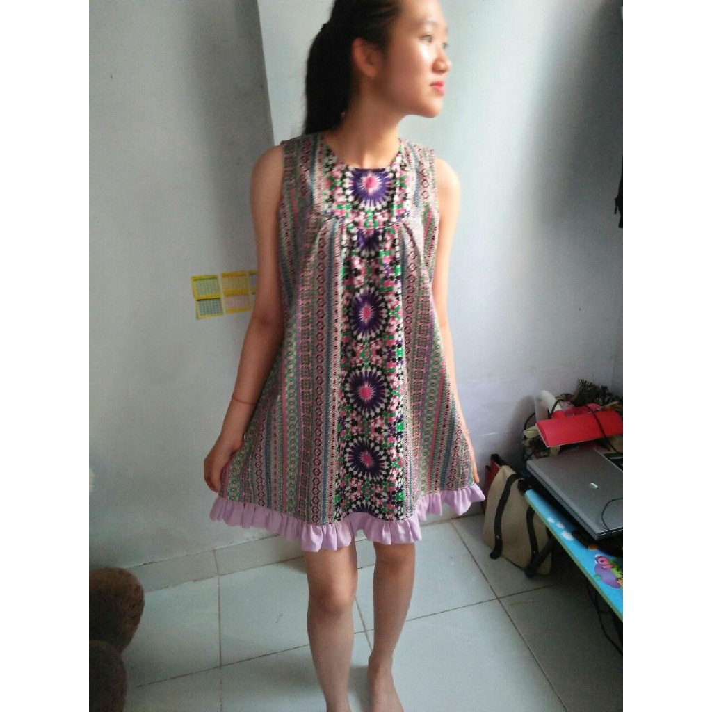 Đầm suông sang trọng thoáng mát 2018