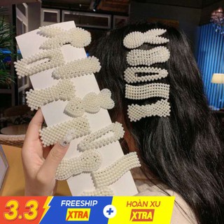1chiếc🎁 kẹp tóc 🎁đính ngọc hot trend phong cách hàn quốc thời trang hàn quốc - đủ mẫu