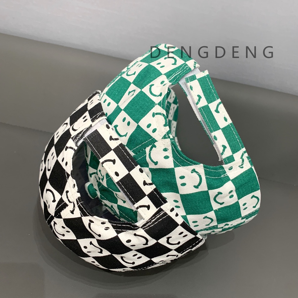 Mũ Lưỡi Trai Họa Tiết Mặt Cười Dễ Thương Phong Cách Hàn Quốc Cho Bé