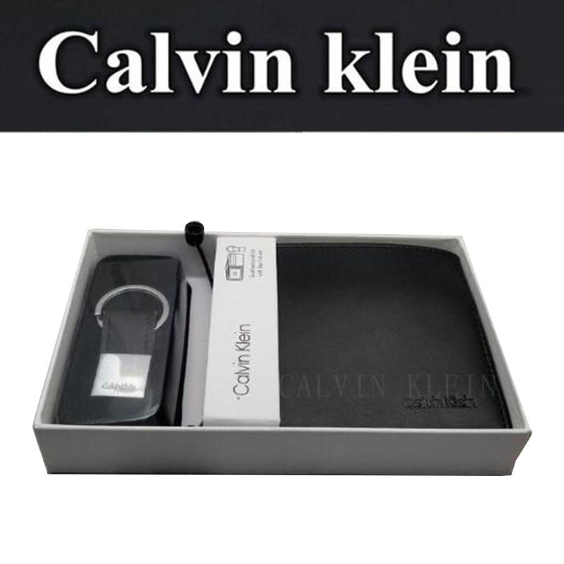 Ví nam chính hãng Calvin Klein, ví nam xu, ví da thật