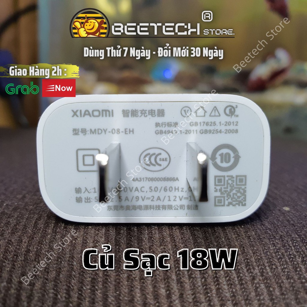 Sạc Xiaomi 10w/18w/22.5/27w, bộ sạc nhanh cho mọi loại điện thoại - Beetech