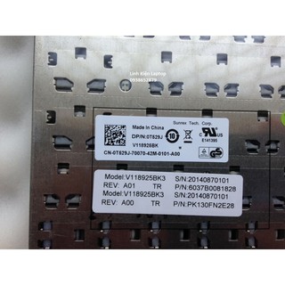 Bàn phím laptop Dell latitude E6420 5420 E6320 E6330 E6430