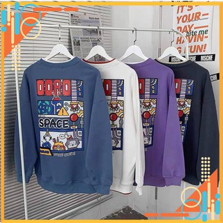 Áo Sweater RORO 4 màu kèm ảnh thật Nam nữ