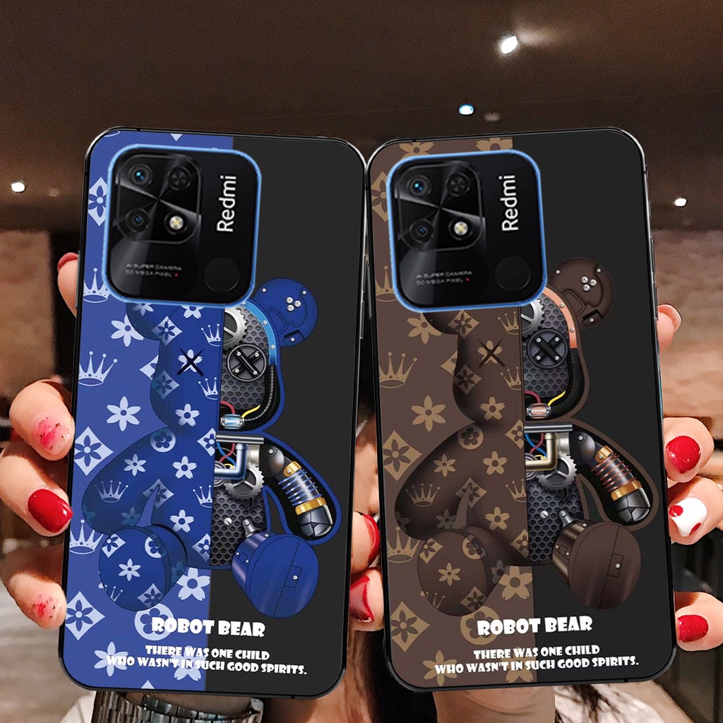 Ốp lưng XIAOMI REDMI 10C - REDMI 9C mẫu bearbrick kaws cực đẹp siêu hot cute