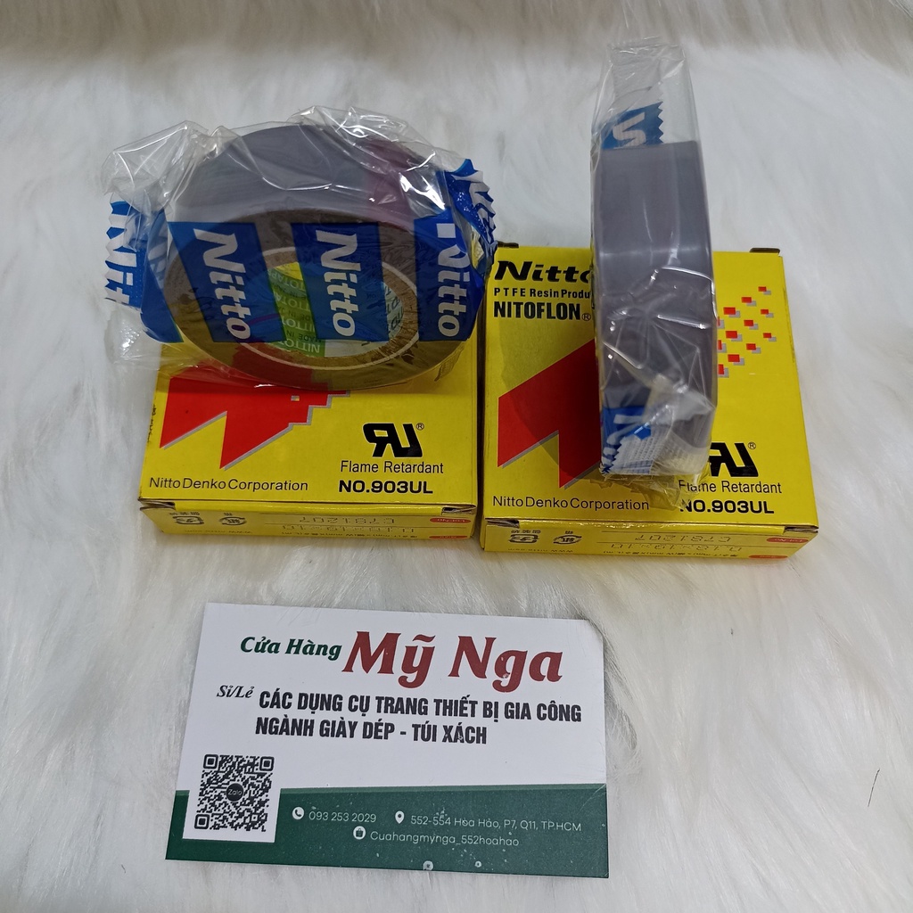 Băng keo nhiệt Nitto 903.UL ( 0.18x19x10 ) + ( 0.08x13x10)