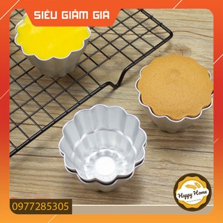 Khuôn nhôm làm thạch, pudding, rau câu, hình hoa nhỏ, giá rẻ MC23
