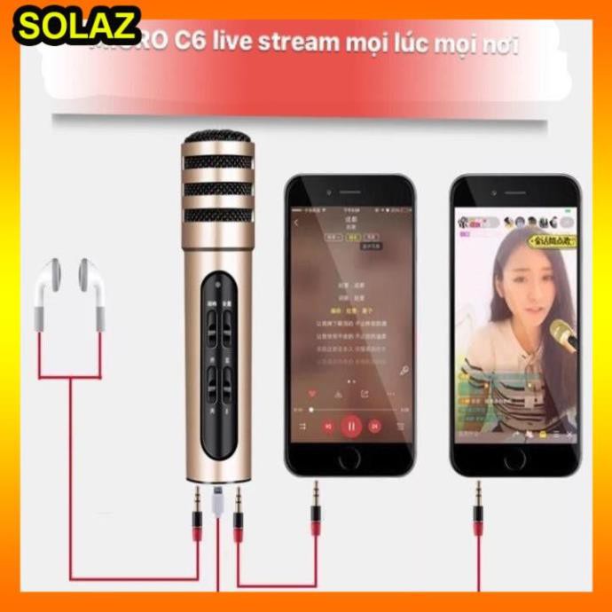 MIC KARAOke C6  LIVESTREAM trên facebook -SOLAZ