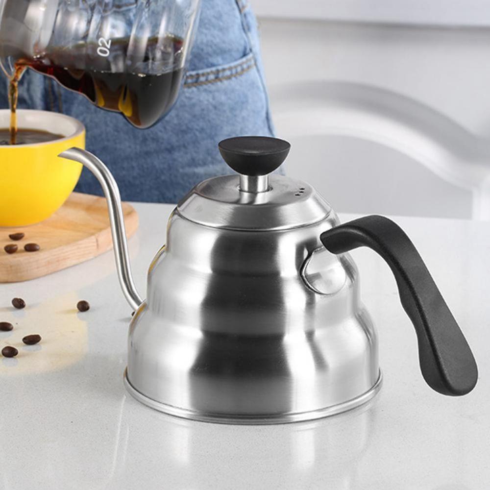 Ấm Đun Nước Bằng Thép Không Gỉ 1L / 1.2L Kèm Nhiệt Kế