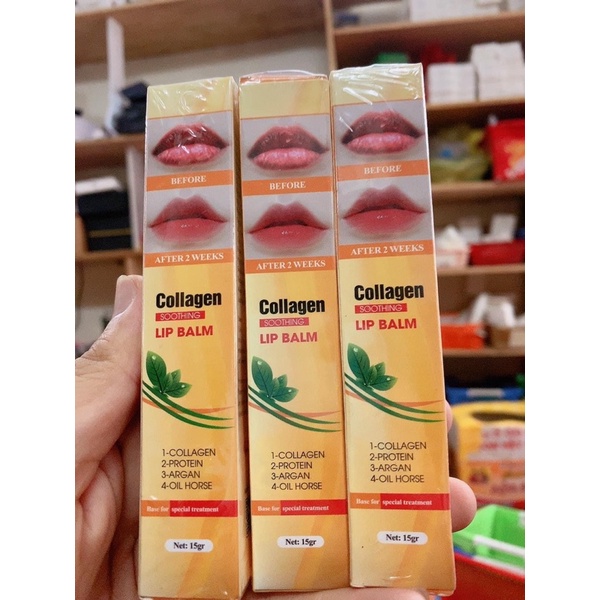 DƯỠNG COLAGEN LIPS BALM KÍCH MÀU MÔI