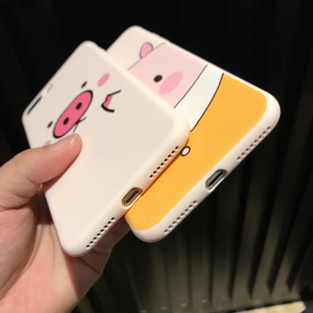 [ SAMSUNG ] Ốp Lưng SIlicon Trắng - Heo Kute - B064 | BigBuy360 - bigbuy360.vn