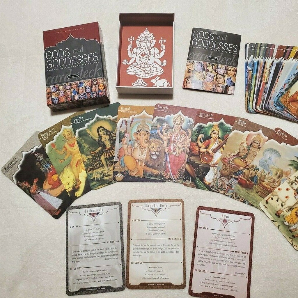 Bộ Bài Gods and Goddesses Card Deck (Mystic House Tarot Shop) - Bài Gốc Authentic Chính Hãng 100%