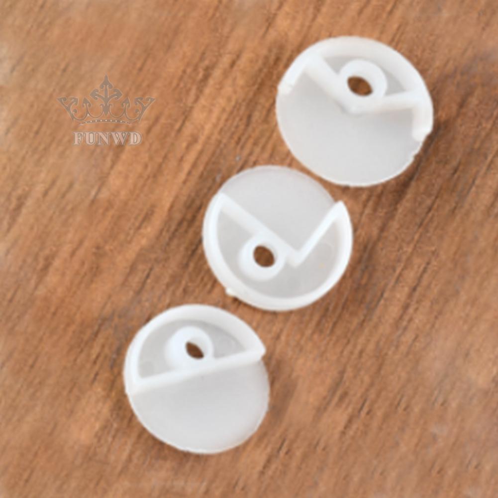 【FUNWD】Durable Fixing Clips Mirror Plastic Universal Wall Hanging Wall Mounted