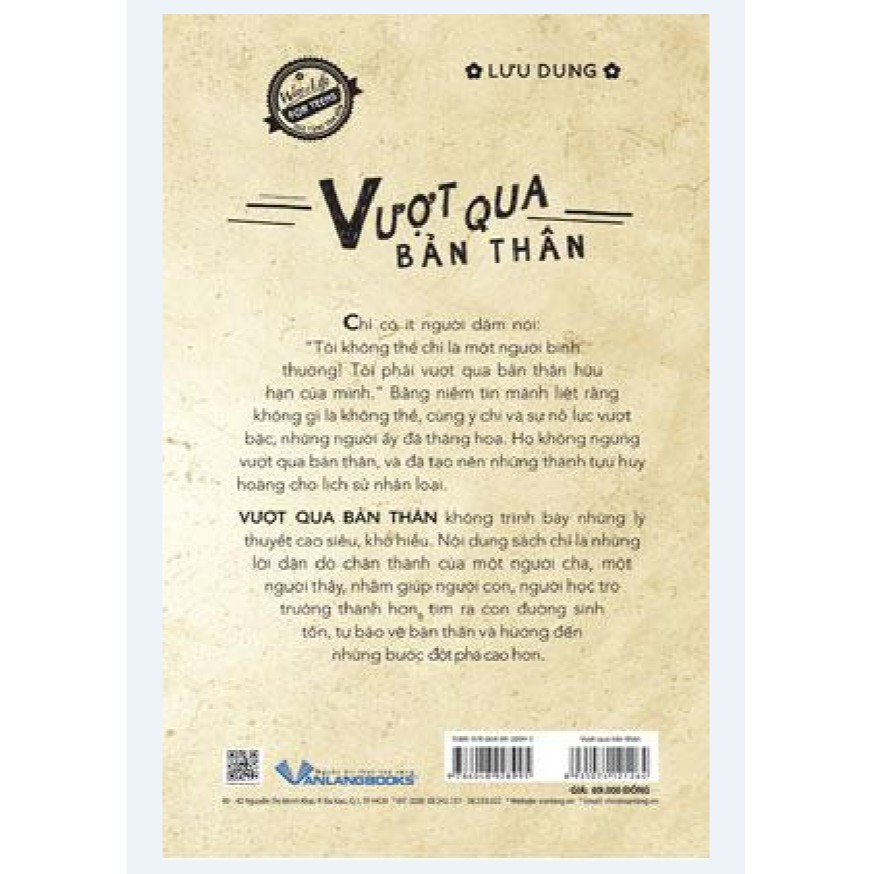 Sách Vượt Qua Bản Thân - VLG