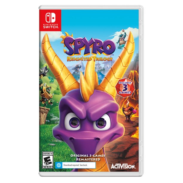 Game Nintendo Switch Spyro Reignited Trilogy Hệ US