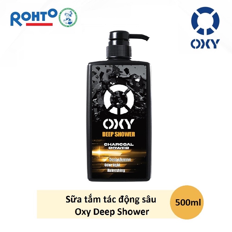 OXY Deep Shower 500ml - Sữa tắm tác động sâu
