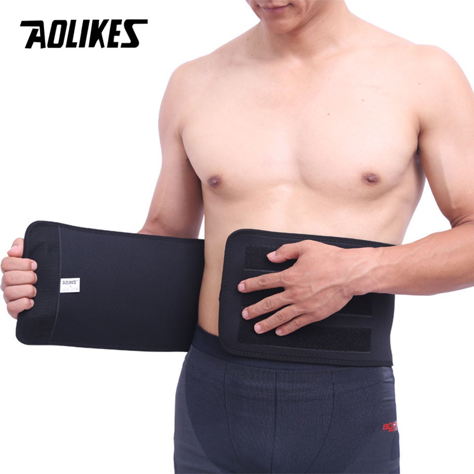 Đai lưng tập thể hình AOLIKES A-1690 định hình cơ bụng sport waist protector