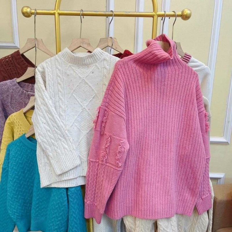 Áo Len dày mịn (Chọn live) | BigBuy360 - bigbuy360.vn