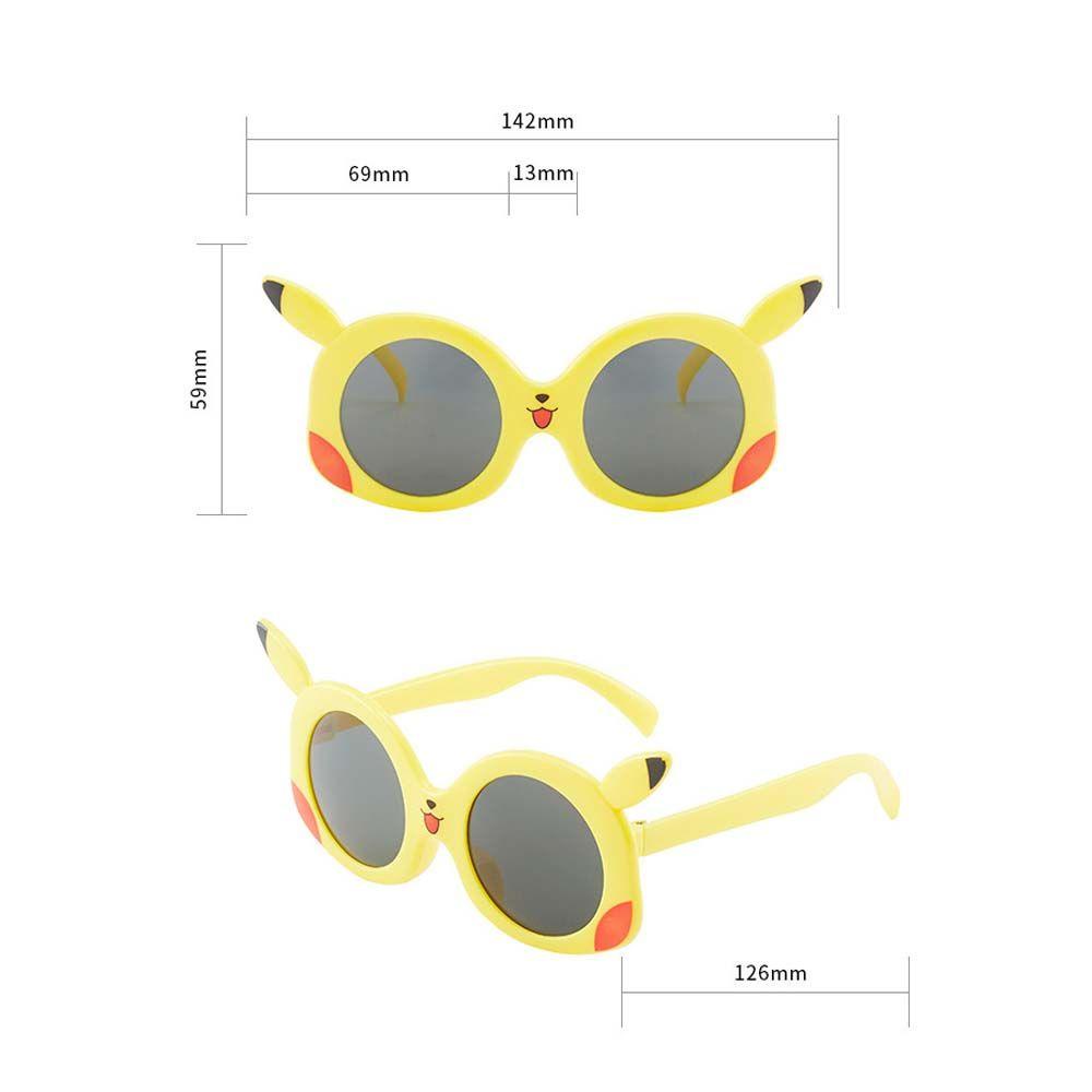 Kính Mát Hình Pikachu Nhiều Màu Dễ Thương Chống Tia UV Cho Bé Gái