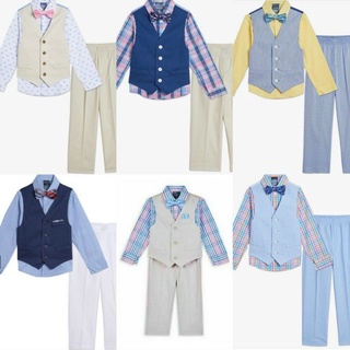 Set đồ vest 4 chi tiết cho bé trai