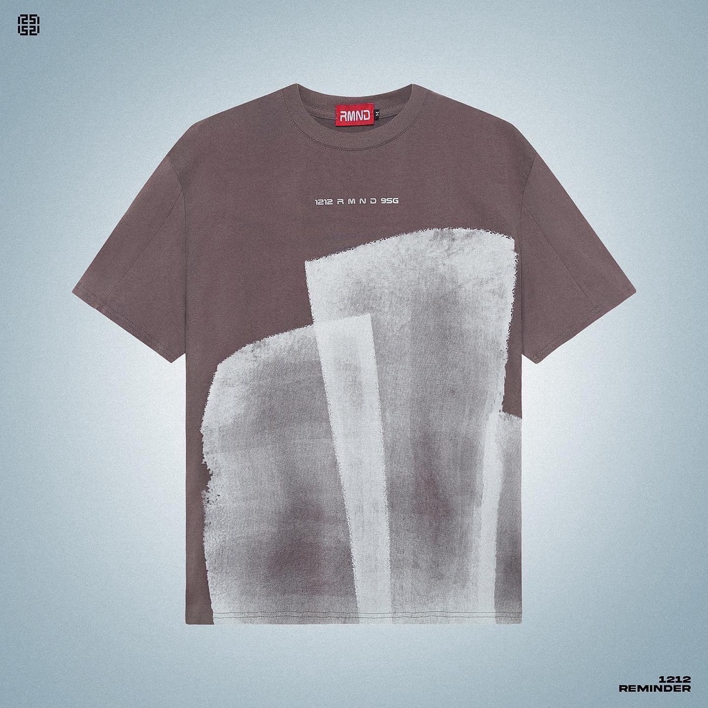 Áo Thun Reminder COLLAGE DEEP TAUPE Local Brand Nam Nữ Unisex
