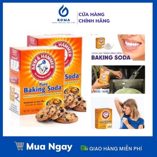 Baking Soda trắng răng CHÍNH HÃNG Backing soda Làm sạch răng miệng