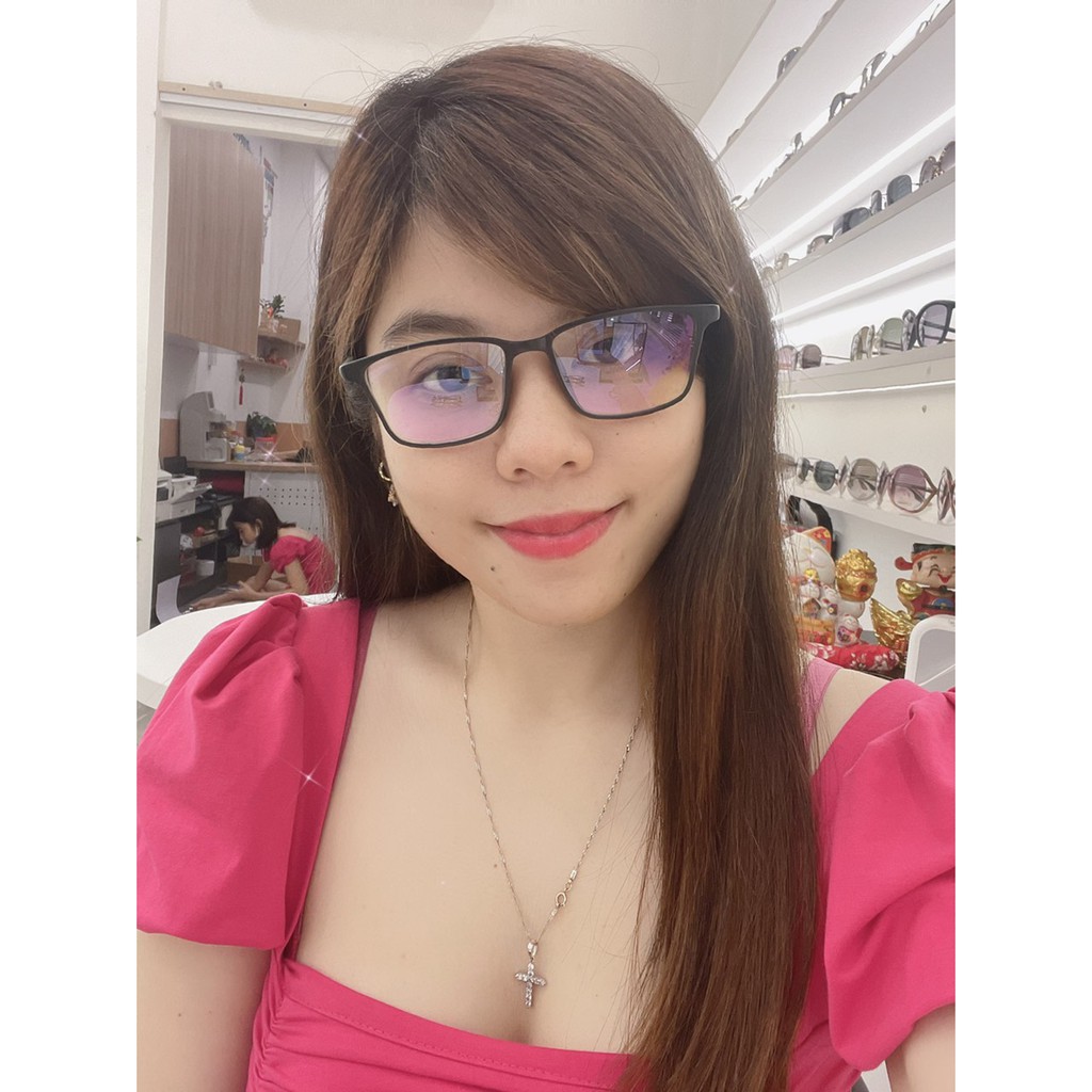 (Hàng chính hãng) Gọng kính vuông nam nữ Accede dòng Sarifa 2461 màu sắc thời trang, thiết kế dễ đeo bảo vệ mắt