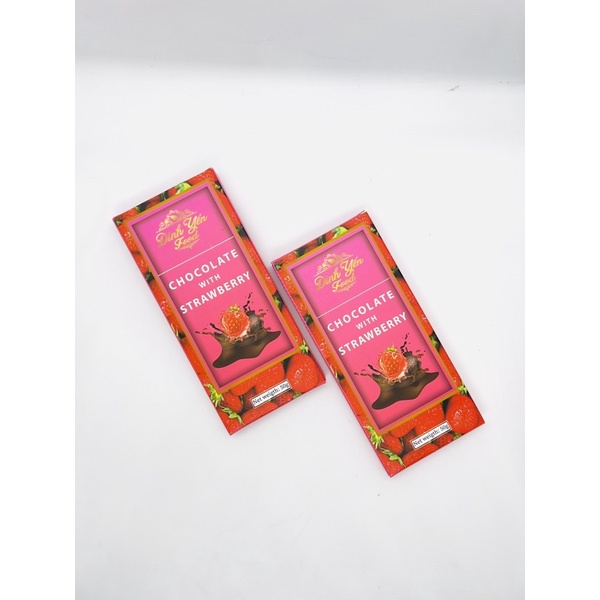 Socola Mix dâu tây DinhYen 50g đồ ăn vặt siêu ngon giá rẻ