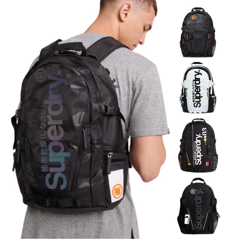 Balo du lịch nam túi xách Laptop Superdry đi làm đi học chống nước có ngăn Laptop chống sốc 15.6 inch