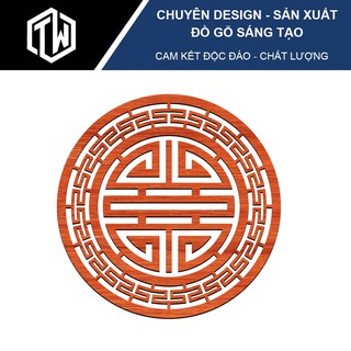 Tấm ốp sau ban thờ chữ THỌ bằng gỗ cao cấp, trang trí , phong thủy cho ban thờ