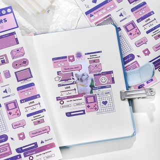 Flowertree 1 Sticker Dán Trang Trí Sổ Lưu Niệm