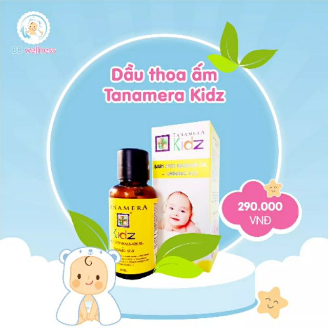  Dầu thoa ấm Tanamera Kidz