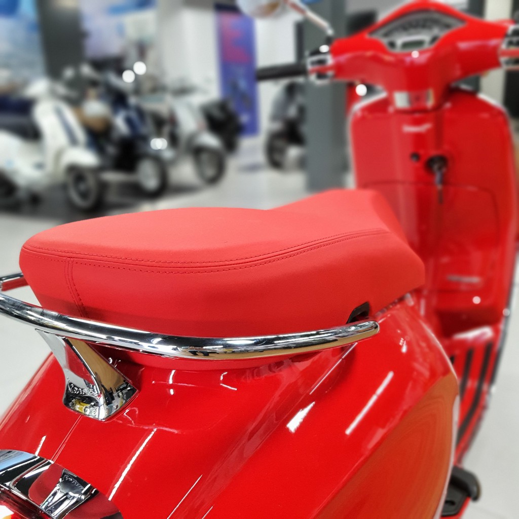 Xe máy Vespa Primavera ABS Động Cơ iGet 125cc Red - Đèn Led - Mới 100%